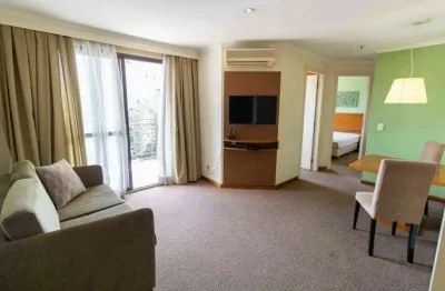 Flat quality alvorada 43m² 2 dorm 1 vaga para locação na vila olímpia