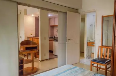 Flat com 1 quarto para alugar na Avenida Ibijaú, 364, Moema, São Paulo