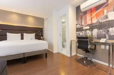 Flat com 1 quarto à venda na Rua Santa Justina, 210, Jardim Europa, São Paulo