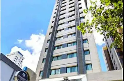 Flat transamérica nações unidas disponível para venda com 28m² e 01 vaga de garagem