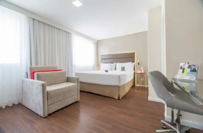 Flat na vila olímpia disponível para venda com 25m² e 01 vaga de garagem