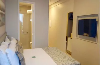 Flat bristol imperatriz 26,27m² 1 dormitório 1 vaga no pool para investimento.