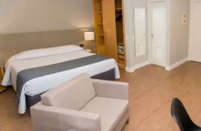 Flat transamérica bela cintra disponível para venda com 26m² e 01 vaga de garagem