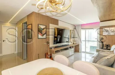 Flat prive cidade jardim disponível para venda com 55m² e 01 vaga de garagem