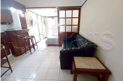 Flat no champs elysees com 32m², 1 dormitório e 1 vaga disponível locação no centro de são paulo.