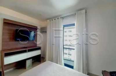 Apto no interative com 46m², 1 dormitório e 1 vaga disponível para locação no jardim paulista.