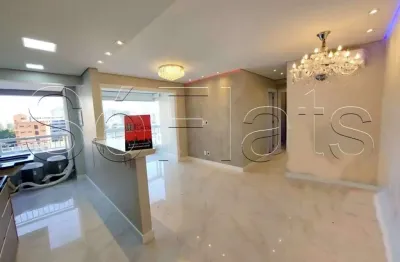 Apartamento 61m² com varanda e lazer completo próximo aos shoppings da Zona Sul, 1 vaga