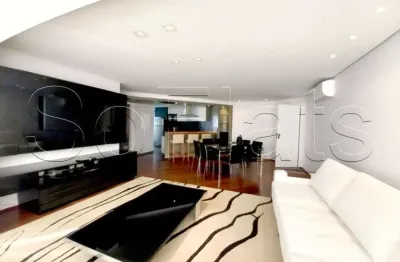 Apartamento The Sutton House 120m² 3 dormitórios 2 vagas em Moema para locação.