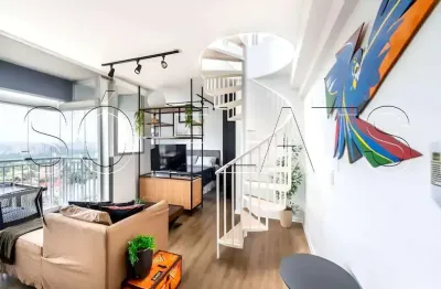 Residencial atrio vila madalena, duplex disponível para venda  com 74m² e 01 vaga de garagem