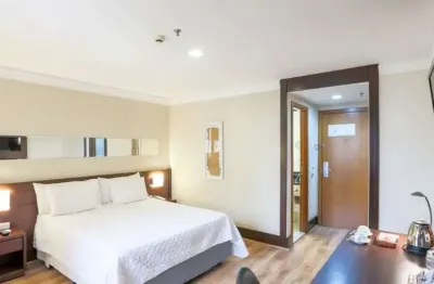Flat  transamérica executive congonhas com 1 dormitório 1 vaga .