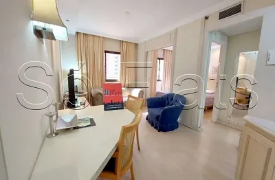Apartamento no the world na vila olímpia 30m², 1 dormitório e 1 vaga disponível locação.