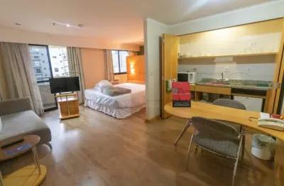 Flat slaviero ibirapuera 35m² 1 dormitório 1 vaga para locação em ibirapuera.