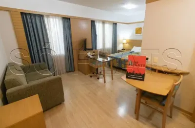 Studio no paulista classic com 1 dormitório e 1 vaga disponível para locação no jardim paulista