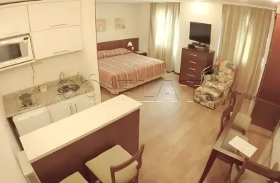 Studio melia jardim europa para locação 30m² com 1 dormitório e 1 vaga
