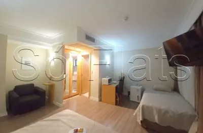 Apartamento slaviero guarulhos para locação com 28m², 1 dorm e 1 vaga de garagem