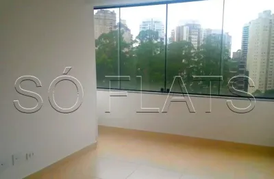 Residencial para locação no morumbi  para locação 34m², 1 dormitório e 1 vaga. sem mobília.