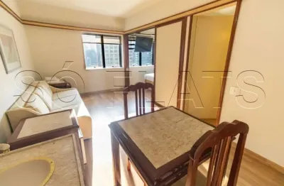 Flat para locação no the time contendo 31m², 1 dorm e 1 vaga de garagem, no bairro do brooklin.