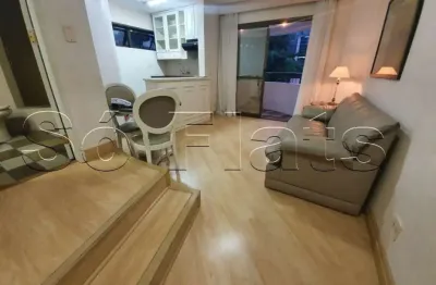 Flat  paulista wall street 55m² 1 dormitório 1 vaga para locação no bairro bela vista