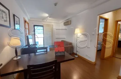 Flat moema comfort pintassilgo para locação contendo 45m², 1 dormitório e 1 vaga de garagem
