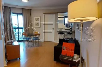 Apartamento com serviços no flat paradise garden, 02 dormitório e uma excelente localização