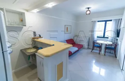 Flat ninety para locação com 33m² 1 dormitório e 1 vaga de garagem no jardim paulista