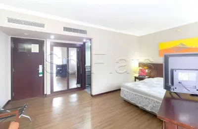 Flat para locação no blue tree verbo divino de 30m², 1 dormitório e 1 vaga.