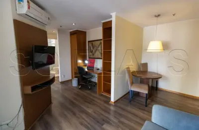 Flat para locação no quality alvorada contendo 52m², 2 dormitórios e 1 vaga de garagem.