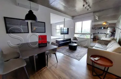 Residencial Geo Berrini - Disponível para locação contendo 63m², 1 dormitório e 1 vaga de garagem.