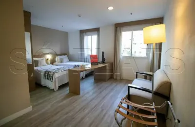 Flat wyndham são paulo paulista disponível para venda com 32m² e 01 vaga de garagem