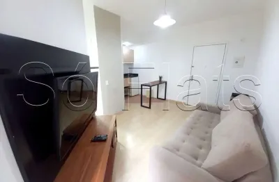 Apartamento stagium studio nos jardins com 35m²  1 dormitório e 1 vaga.