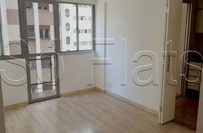 Residencial saint laurent, disponível para locação na vila nova conceição com 48m² e 1 vaga.