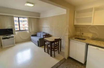 Flat new citi com 32m² para locação mobiliado no itaim próximo a av. 9 de julho.