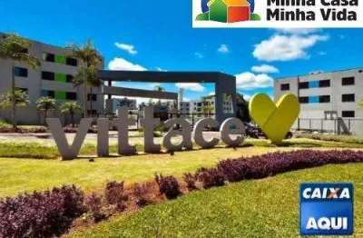 Apartamento 3 quartos c/ sacada e churrasqueira financ caixa