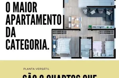 Apartamento 49m² à venda no residencial évora | vista livre | norte de londrina