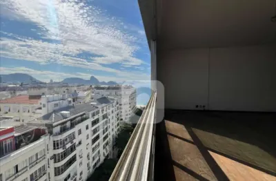Vendo cobertura linear de 234m2 entre copacabana e ipanema vista para o mar