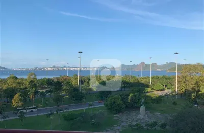 Flat com serviços, piscina, vaga, vista para o aterro do flamengo incrível!