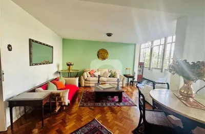 Apartamento decorado, com 3 quartos, 139 m², localização privilegiada em laranjeiras