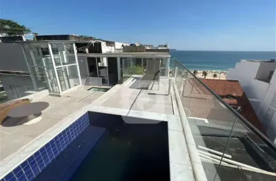 Cobertura triplex em ipanema com 314m2, 5 quartos, 2 vagas de garagem por r$ 8.390.000,00