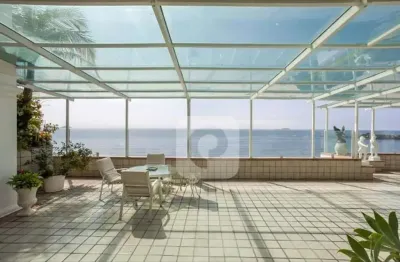 Cobertura á venda  na atlântica  copacabana com 5 quartos e 3 vagas