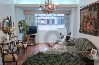 Apartamento 135m² com 3 quartos e 1 vaga á venda - copacabana - rj