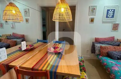 Venda leblon 2 quartos rua dias ferreira com 60 metros quadrados