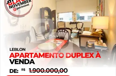 Vendo apartamento 2 quartos duplex no leblon  na rua sambaiba