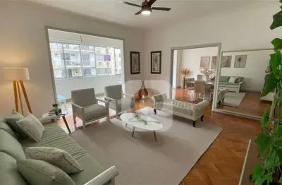 Grande apartamento 3 quartos com vaga 190m2 vista da praia - copacabana