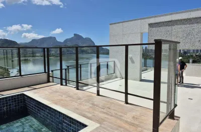 Cobertura linear espetacular na península – vista incomparável para a lagoa e pedra da gávea!