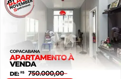 Vendo aoartamento de 65 metros com vaga no coração de copacabana