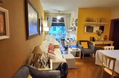 Botafogo apartamento, 72m2, 2 quartos com dependência completa, varanda e 1 vaga