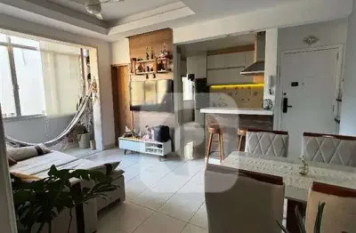 Apartamento 2 quartos  68m² (1) suíte (1) vaga em botafogo mobiliado