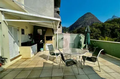 Laranjeiras- Cobertura Duplex-251M2- 4 Quartos sendo 2 suítes- 1 vaga coberta