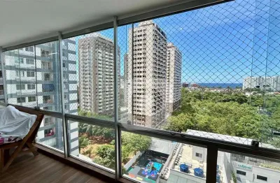 Barra da tijuca, abm - 2 quartos, 1 suíte, 85m2, vistão mar, reformado, clube e ônibus