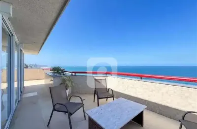 Orla da barra lúcio costa cobertura duplex frontal mar 3 quartos 1 suíte 200m² 4 vagas